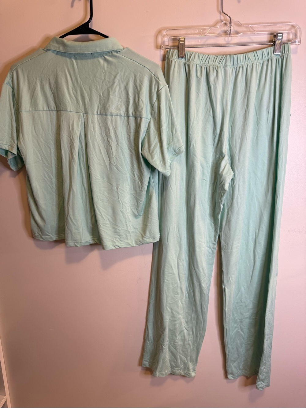 Light Mint Pajama Set - Picture 2 of 2